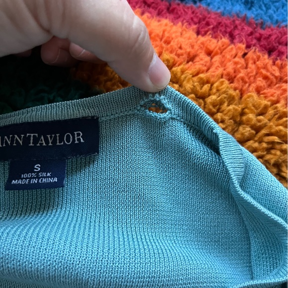 y2k Ann Taylor Silk Cardigan - Picture 10 of 10